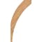 Ekena Millwork 5 1/2"W x 12"D x 24"H Thorton Smooth Knee Brace, Western Red Cedar BRC06X12X24THR00SWR - alternate 4